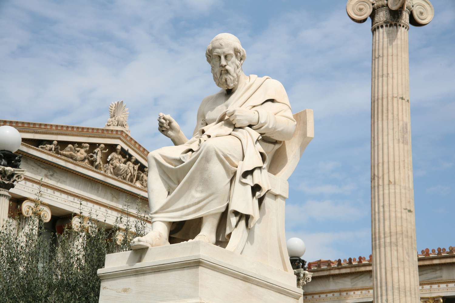 Plato Statue
