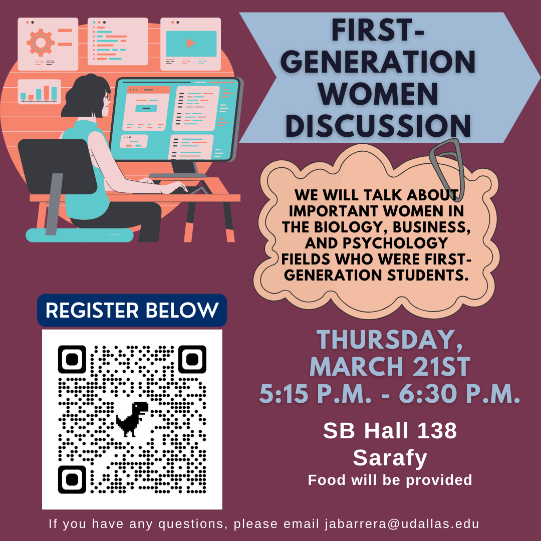 First Gen Women's History Discussion